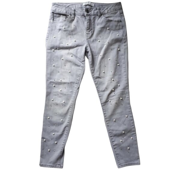 Pearl & Studs Embellished denim jeans - Picture 2 of 5